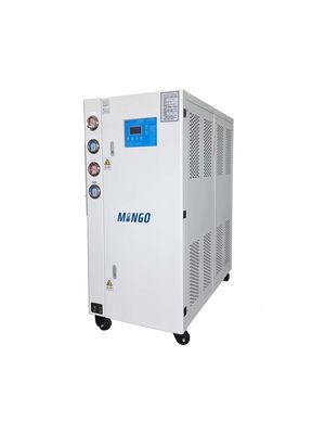 سعر جيد 8HP الصناعية تبريد المياه المبردة 24.85KW / ساعة سعة التبريد أنبوب والقشرة الانترنت