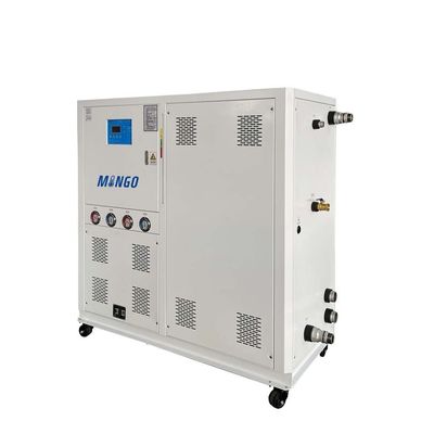 سعر جيد التشغيل الهادئ المبرد بالماء المبردة الصناعية 15HP 58.66KW/Hr الانترنت