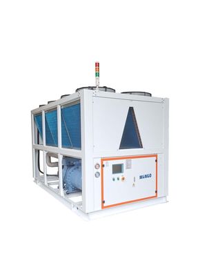 سعر جيد وحدة التبريد المكسرة بمبرد الهواء نصف مغلقة 150HP 270Kw/Hr وحدة التبريد بالهواء الانترنت