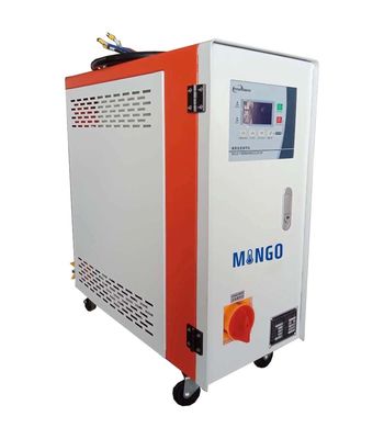 سعر جيد 12HP 12.75KW النوع النفط التحكم في درجة حرارة العفن مع نظام نقل الحرارة القائم على النفط الانترنت
