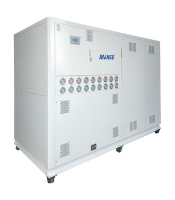 سعر جيد وحدة التبريد الصناعية المبردة بالماء 80HP 90KW/Hr مع ضاغط هيرمي الانترنت